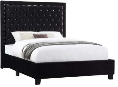Black Bling Bed