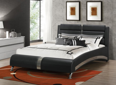 Black Deco Bed