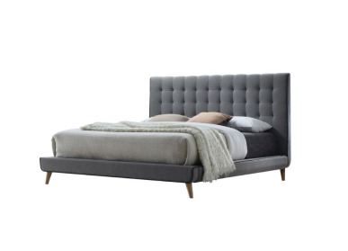 Luxe Grey Bed
