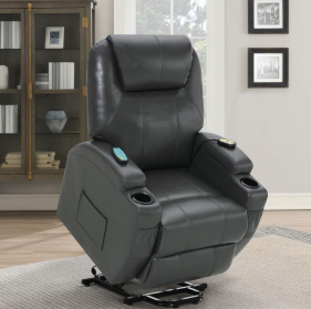 New York Power Lift Massage Recliner