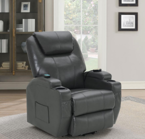 New York Power Lift Massage Recliner