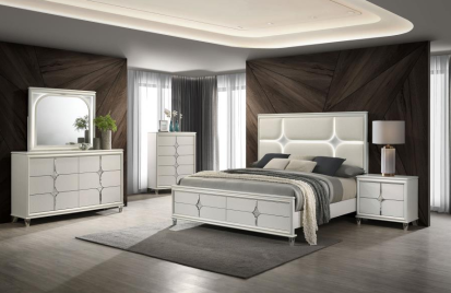 Opulent Glow Bedroom Set